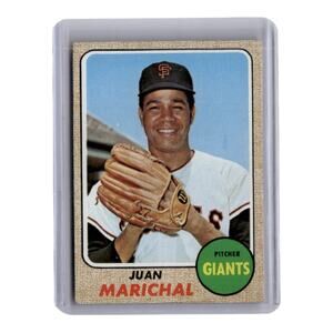 Juan Marichal San Francisco Giants 1968 Topps #205 Baseball Card
